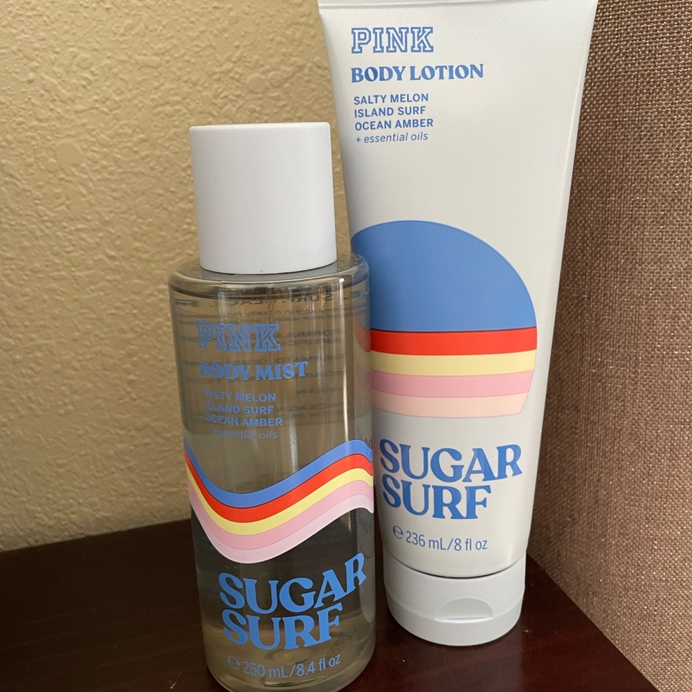 New PINK Victoria's Secret Sugar Surf Set